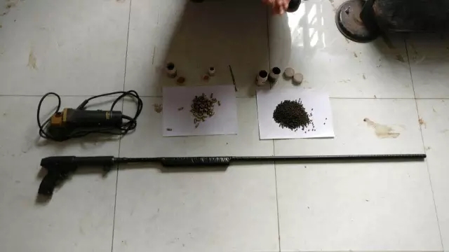 “吃货男”为吃斑鸠 自制猎枪打鸟被抓
