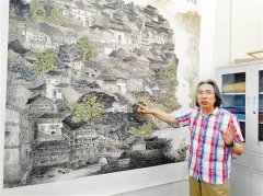 忠县男子走过“三道拐” 画出一片天