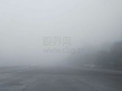高速G65渝邻段遭遇大雾 已封道近9小时