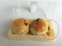 蛋黄酥微波炉加热刚进口：炸了