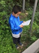 既感人又吓人！小学生高速路旁一边等妈妈一边写作业