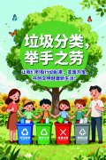 社区日常 | “垃圾分类齐参与，引领文明新风尚” ——九龙湾社区垃圾分类宣传